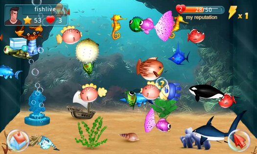 Fish Live 1.5.5. Скриншот 1