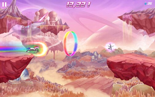 Robot Unicorn Attack 2 1.8.9. Скриншот 2