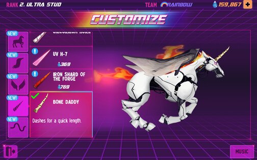 Robot Unicorn Attack 2 1.8.9. Скриншот 6