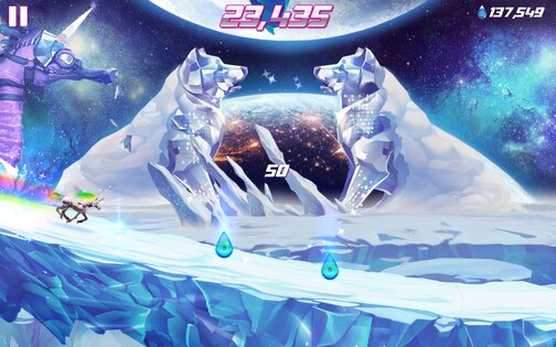 Robot Unicorn Attack 2 1.8.9. Скриншот 10