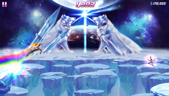 Robot Unicorn Attack 2 1.8.9. Скриншот 16