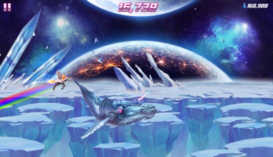 Robot Unicorn Attack 2 1.8.9. Скриншот 18