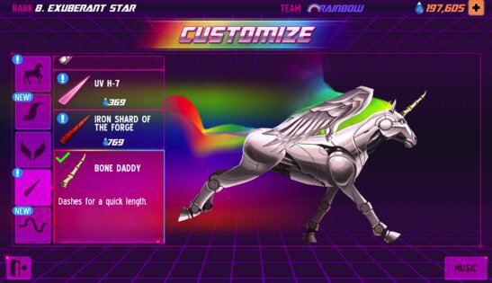 Robot Unicorn Attack 2 1.8.9. Скриншот 19