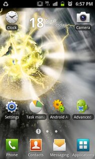 Final Flash Live Wallpaper 1.0. Скриншот 1
