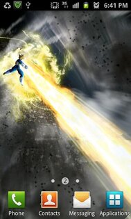 Final Flash Live Wallpaper 1.0. Скриншот 2