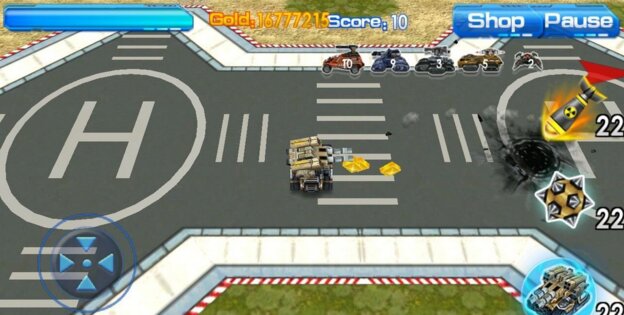Blast Tank 3D 1.0. Скриншот 2