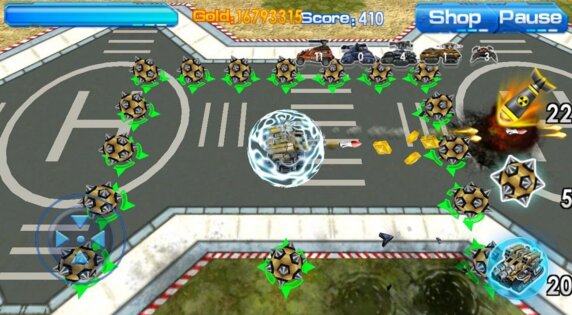 Blast Tank 3D 1.0. Скриншот 3