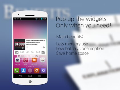 Popup Widget 3.0.1. Скриншот 1
