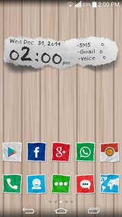 Crushed Paper HD Theme 1.0. Скриншот 3