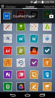 Crushed Paper HD Theme 1.0. Скриншот 5