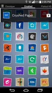 Crushed Paper HD Theme 1.0. Скриншот 6