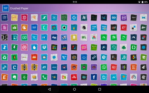 Crushed Paper HD Theme 1.0. Скриншот 11