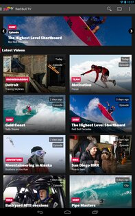 Red Bull TV 7.0.9.0. Скриншот 7