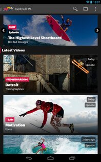 Red Bull TV 7.0.9.0. Скриншот 14
