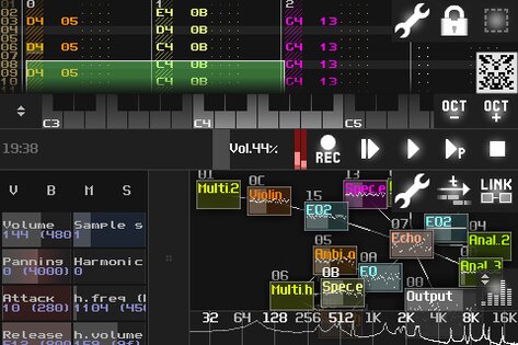 SunVox 1.9.4c. Скриншот 3