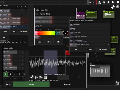 SunVox 1.9.4c. Скриншот 7