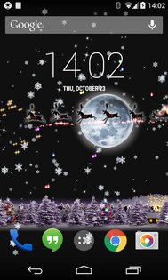 Christmas Santa Lite Live Wallpaper 5.4.2. Скриншот 3