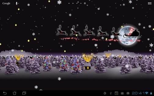 Christmas Santa Lite Live Wallpaper 5.4.2. Скриншот 10
