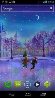 Рождественский каток живые обои 3.0.0.8. Скриншот 8