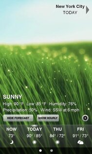 Weather HD 1.5.1. Скриншот 2