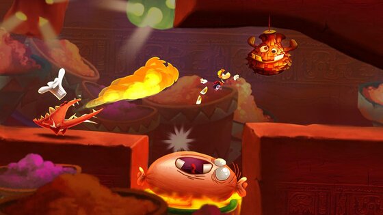 Rayman Fiesta Run 1.4.2. Скриншот 6