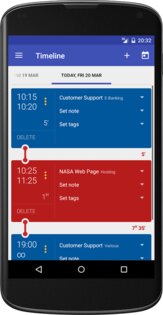 Swipetimes – трекер рабочего времени 21.0.0. Скриншот 4