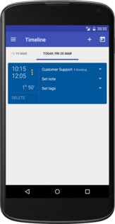 Swipetimes – трекер рабочего времени 21.0.0. Скриншот 5