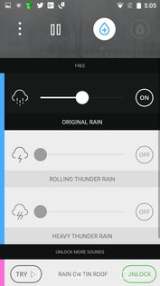 Raining.fm 2.1. Скриншот 1