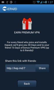 Kepard VPN 2.1.201. Скриншот 4