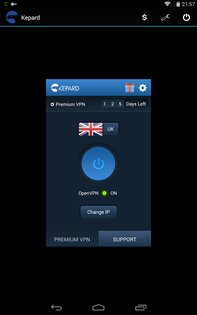 Kepard VPN 2.1.201. Скриншот 6