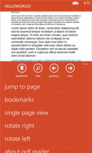PDF Reader. Скриншот 2