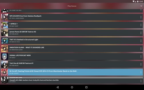 Mixcloud – радио и DJ-миксы 39.0.1. Скриншот 7