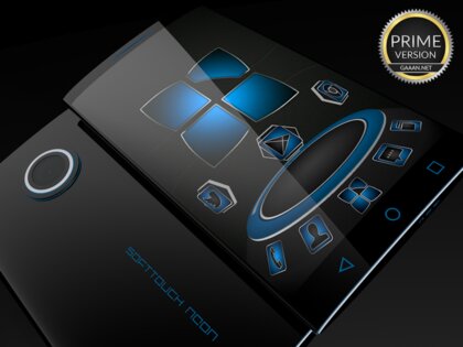 Soft Touch Blue Theme 13.0.5. Скриншот 1
