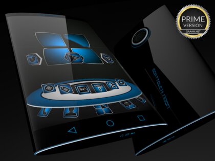 Soft Touch Blue Theme 13.0.5. Скриншот 2