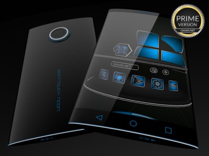 Soft Touch Blue Theme 13.0.5. Скриншот 3