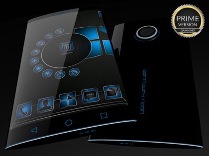 Soft Touch Blue Theme 13.0.5. Скриншот 5