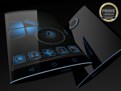 Soft Touch Blue Theme 13.0.5. Скриншот 6