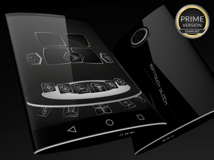 Soft Touch Black Theme 12.0.3. Скриншот 2