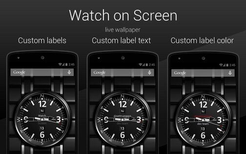 Часы Классические Круглой формы 1.2.1. Скриншот 8