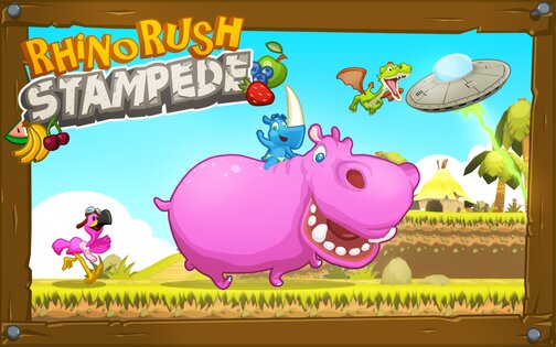 Rhino Rush Stampede 1.1. Скриншот 11