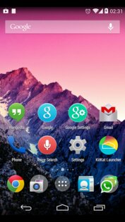 KitKat Launcher Prime 1.6.5. Скриншот 1