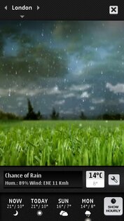 Weather HD 1.00. Скриншот 2