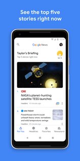 Google Новости 5.145.0.829055110. Скриншот 1