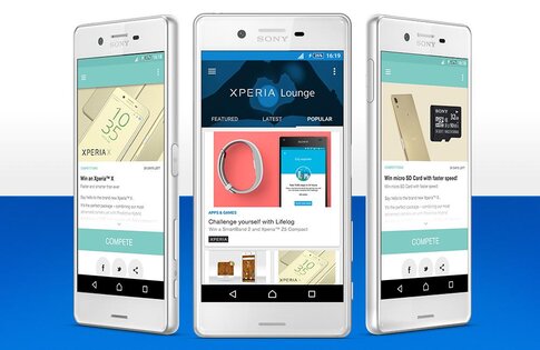 Xperia Lounge 3.4.10. Скриншот 1