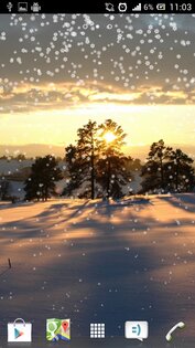 Winter Live Wallpaper HD 1.0. Скриншот 1