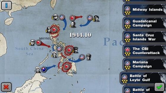 Glory of Generals: Pacific War HD 1.3.18. Скриншот 4