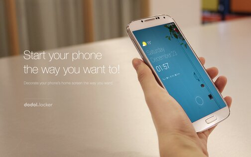 Dodol Locker 1.6.6. Скриншот 1