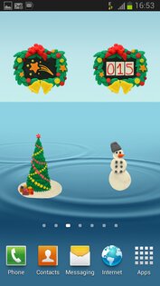 KM Рождественские Виджеты 11.04.21. Скриншот 3