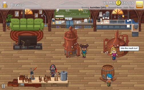 Fiz : Brewery Management Game 1.0 / Mod / ARMv6. Скриншот 1