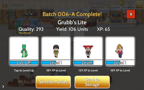 Fiz : Brewery Management Game 1.0 / Mod / ARMv6. Скриншот 13